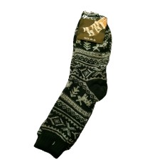 Mens Fluffy Winter Socks with Non-Slip Grip MWS002