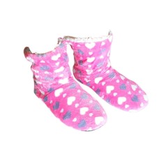 Ladies Fluffy Winter Boot Socks with Non-Slip Grip LWBS002