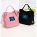 Women's Small Casual Canvas Bag - Black
