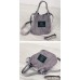 Women's Small Casual Canvas Bag - Grey