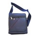 3 Piece Cross- Body Shoulder Bag Ribbon Blue