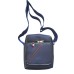 3 Piece Cross- Body Shoulder Bag Ribbon Blue