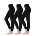 Ladies High Waist Ultra Comfort Black Leggings