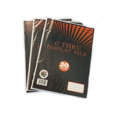 C-Thru Display File 20 pockets