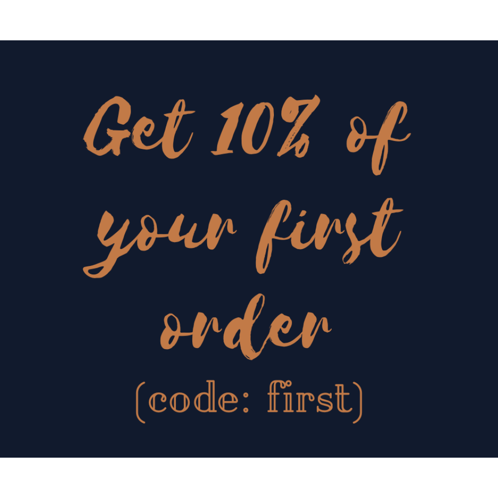 10% discount on first order