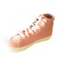 Unisex High Top Sneakers - Pink