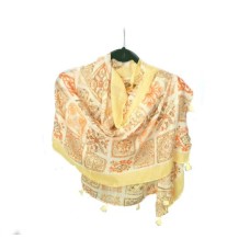 Ladies Scarfs - Brown and Yellow