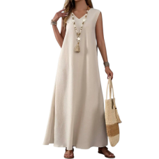 Sleeveless A-Iine Dress