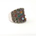 Multi-colored stud Ring 
